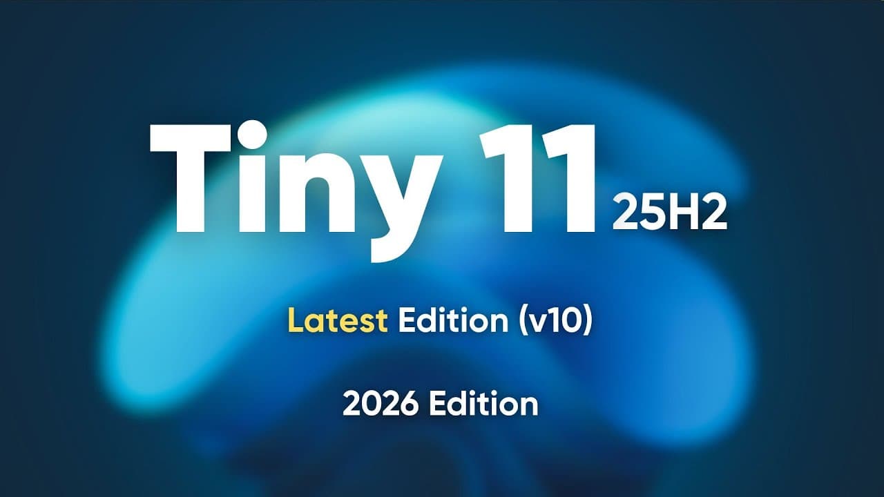 Tiny 11 25H2 (v10)