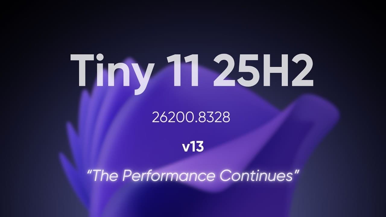 Tiny 11 25H2 v13